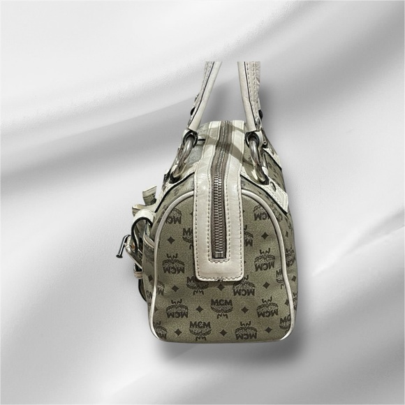 MCM Viseto Small Boston Bag EUC - Picture 6 of 15